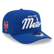 Bone Unissex New Era 9Fifty A-Frame MLB NY Mets Azul-60758336- -3-